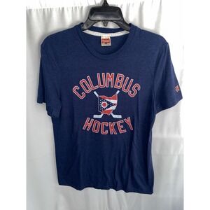 Homage Columbus Blue Jackets‎ Ohio Hockey T Shirt Small